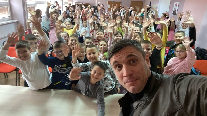 ODRŽAN PRVI ČAS GLUME U GRADIŠCI