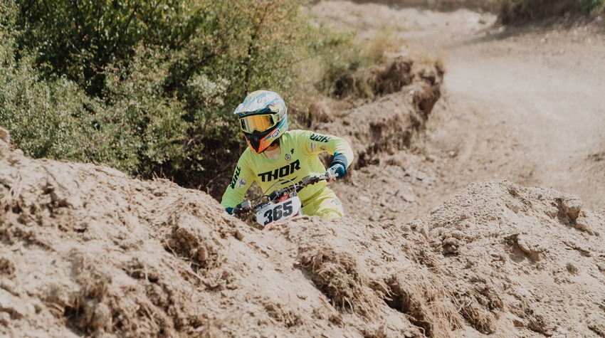 PHOTO COLLAGE FROM THE FAMOUS MOTORCYCLE RACE IN ROGATICA
