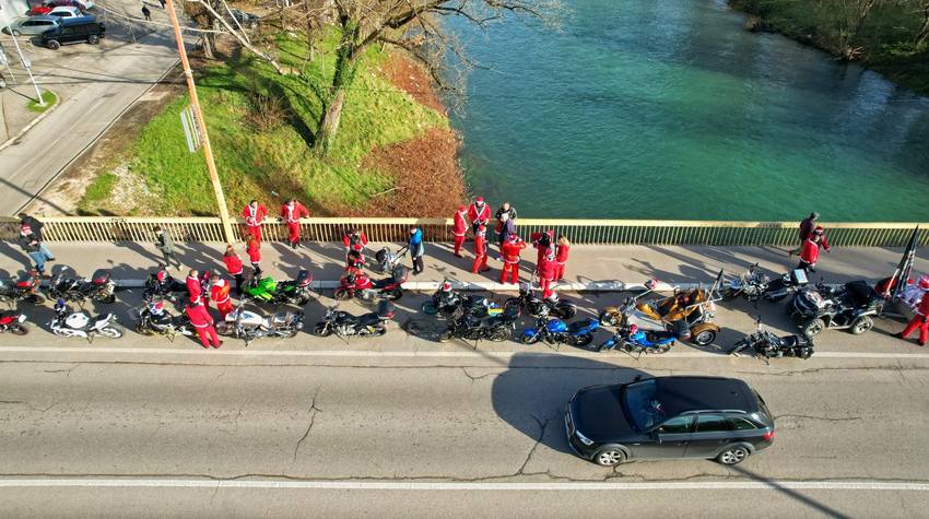 BANJALUČKI "DEDA MRAZ BAJKERI" PONOVO U HUMANOJ MISIJI