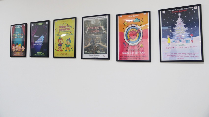 ZA POLA GODINE SEDAM PREMIJERA "TEATRA DERVENTA"