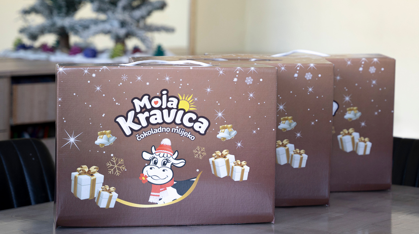 "MLIJEKOPRODUKT" ULJEPŠAO PRAZNIKE MALIŠANIMA IZ NAJOSJETLJIVIJIH KATEGORIJA