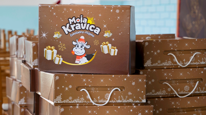 "MLIJEKOPRODUKT" ULJEPŠAO PRAZNIKE MALIŠANIMA IZ NAJOSJETLJIVIJIH KATEGORIJA