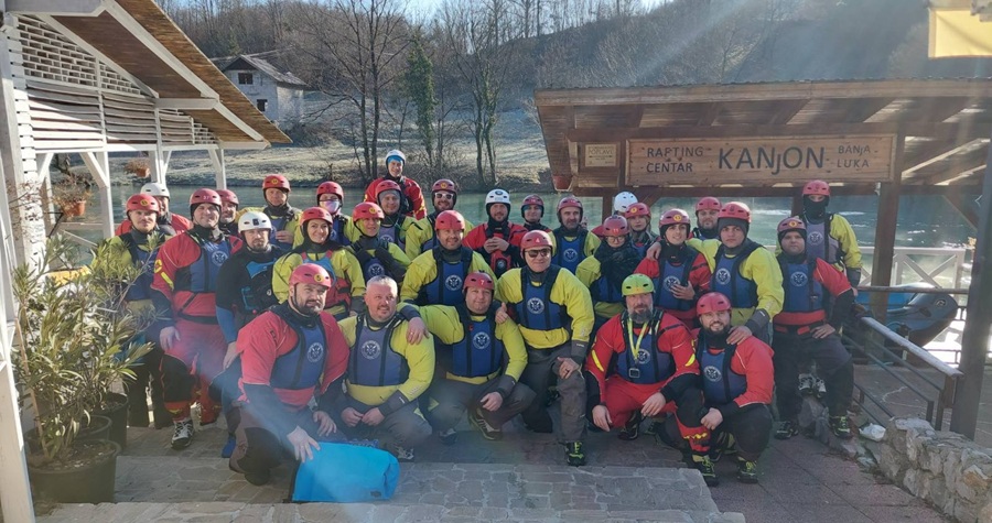 NAJHRABRIJI BANJALUČKI RAFTERI U NOVOGODIŠNJOJ AVANTURI