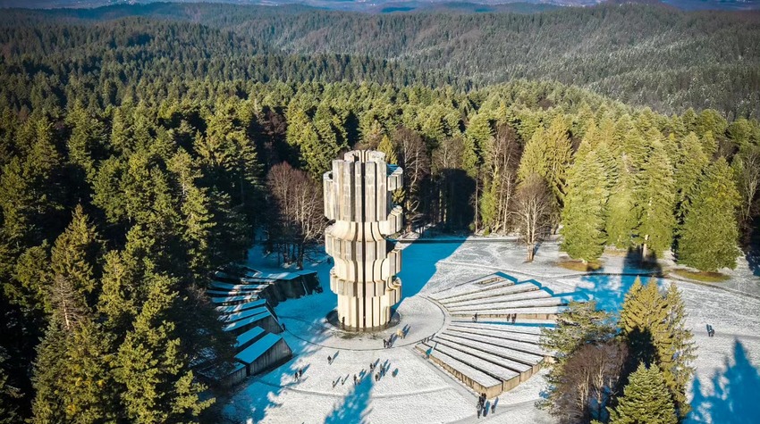 WINTER POSTCARD FROM THE HEART OF KOZARA NATIONAL PARK