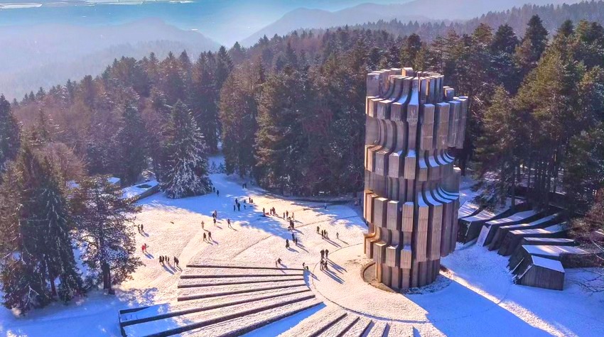 WINTER POSTCARD FROM THE HEART OF KOZARA NATIONAL PARK