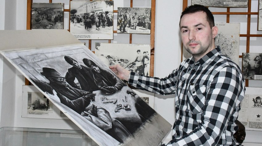 ALEKSANDAR KROZ UGALJ I AKRIL OŽIVLJAVA ZABORAVLJENU GRADIŠKU