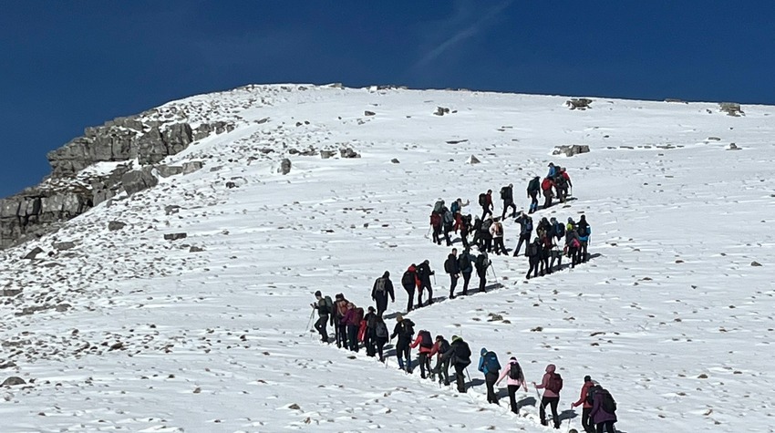 BANJA LUKA MOUNTAINEERS VISIT A BREATHTAKING DESTINATION