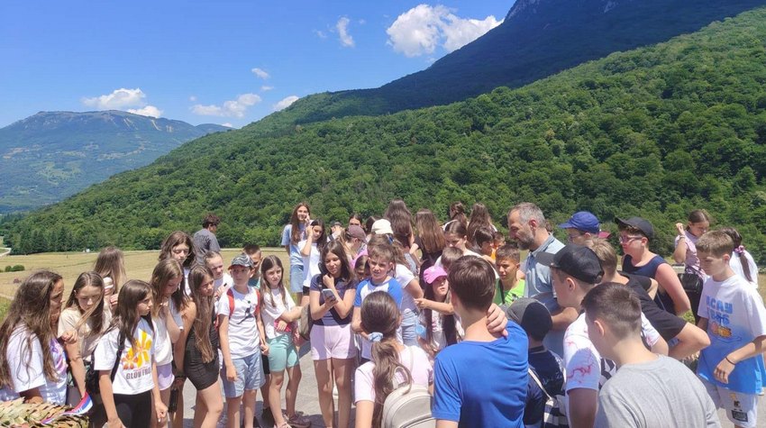 CHILDREN FROM KOSOVO AND METOHIJA DISCOVER THE NATURAL BEAUTY OF FOČA