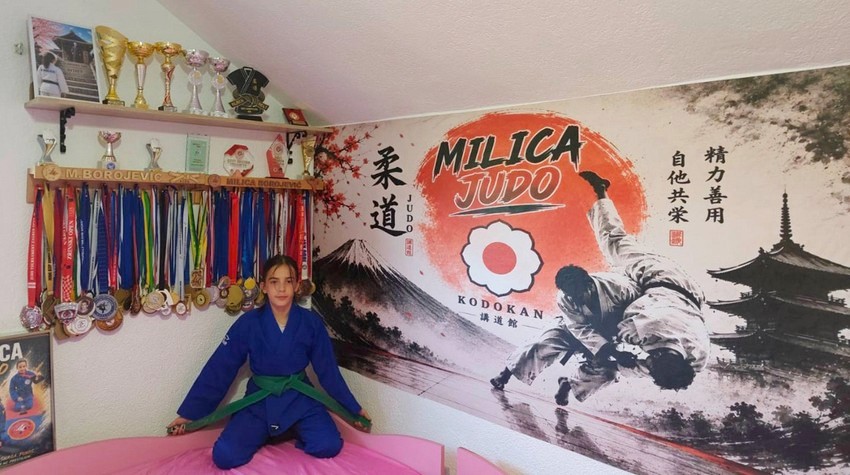 MILICA BLAGOJEVIĆ DO DEVETE GODINE OSVOJILA 104 MEDALJE