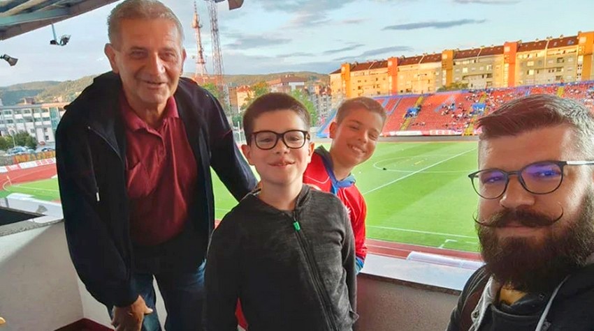 THREE GENERATIONS OF THE SAVANOVIĆ FAMILY UNITED BY THE SAME PASSION