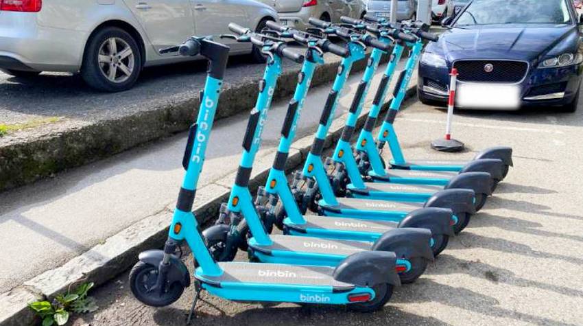 "BINBIN" ELECTRIC SCOOTERS LEAVE THE STREETS OF THE LARGEST CITY IN REPUBLIKA SRPSKA