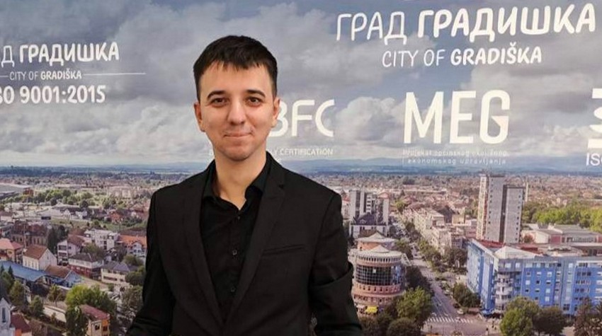 GRADIŠKA PREPOZNALA RAD I VIZIJU MLADOG PREDUZETNIKA KENANA MAHMUTAGIĆA