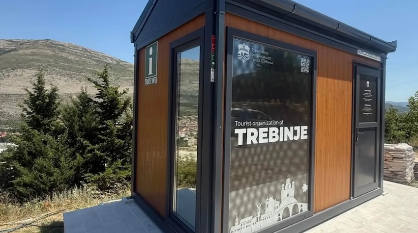 NAJPOSJEĆENIJA LOKACIJA U TREBINJU DOBILA TURISTIČKI INFO-CENTAR