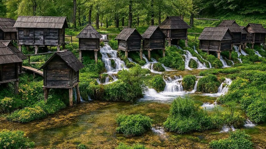 PLIVSKI MLINČIĆI: BAJKOVITI DRVENI MLINOVI KOJI ČUVAJU VIJEKOVE TRADICIJE