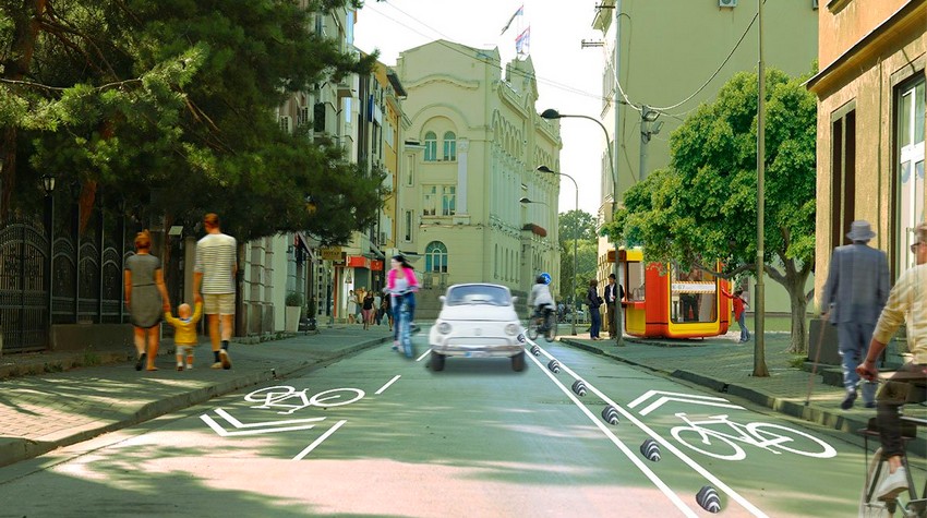 ULICA U BANJALUCI KAO PRVI PRIMJER CONTRAFLOW REŽIMA SAOBRAĆAJA?