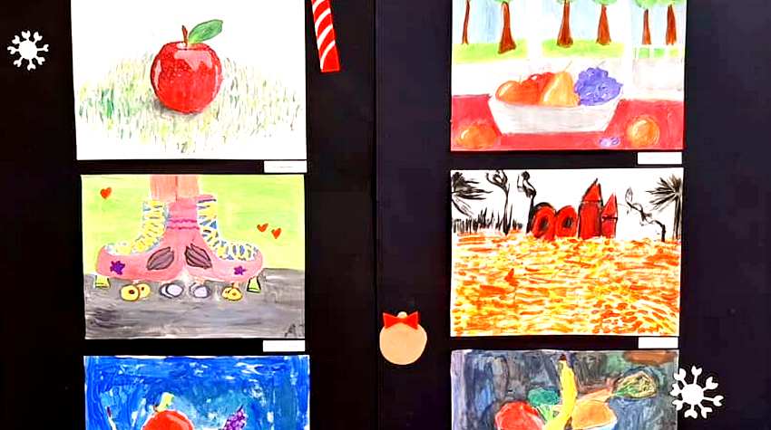 IZLOŽBA DJEČIJIH CRTEŽA U KULTURNOM CENTRU UDAS