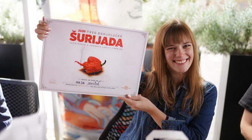 MAJA JOVIČIĆ POBJEDNICA PRVE BANJALUČKE ŠURIJADE